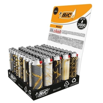 Zapalniczka BIC MAXI 3000 Podpaleń Oryginalna – Karton 2400 szt. Hurtownia