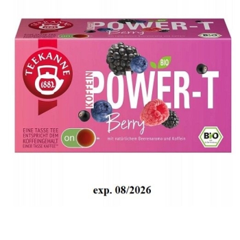 TEEKANNE Power-T Berry Herbata owocowa 18 torebek x 144 sztuki HURT