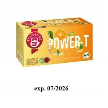 Teekanne 18 szt Power-T Orange herbata x 144 sztuki HURTOWNIA