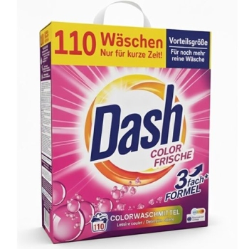 Dash proszek do prania koloru 3w1 – paleta 128 sztuk | HURTOWNIA
