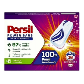 Persil Eco Power Bars 16 szt. Color – tabletki do prania (paleta 756 sztuk) HURTOWNIA