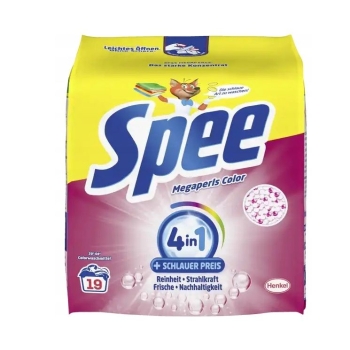 Spee MegaPearls Proszek do prania Koloru 4w1 1,14 kg (19 prań) × 10 opakowań – Hurt