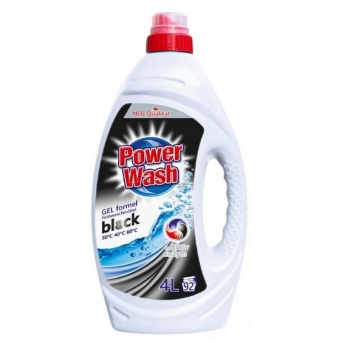 Power Wash Żel 4 litry do prania czarnych tkanin - skuteczne czyszczenie i ochrona kolorów