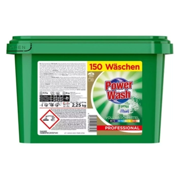 Power Wash 150szt Professional kapsułki do prania uniwersalne paleta 152 szt HURT