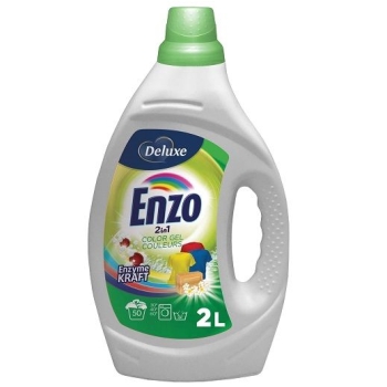 ENZO DELUXE żel do prania koloru 2 L 50 prań paleta 270 sztuk cena HURTOWA
