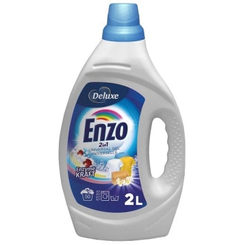 ENZO DELUXE żel do prania 2 L uniwersalny 50 prań paleta 270 sztuk cena HURTOWA