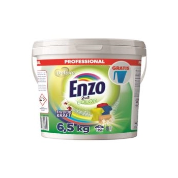 Proszek do prania koloru DELUXE ENZO 6,5 kg wiaderko 92 prania PALETA 66 szt hurtownia