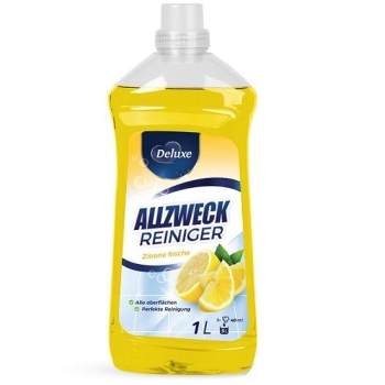 Płyn do podłogi DELUXE 1 L cytrynowy – paleta 882 szt. (HURTOWNIA)