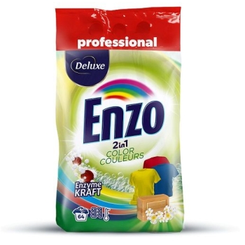 Deluxe ENZO proszek do prania KOLORU 4,5 kg – HURTOWNIA (144 sztuki)