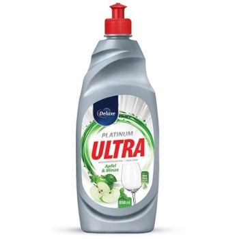 Płyn do naczyń DELUXE Jabłko-mięta Ultra 850 ml – paleta 720 szt. (HURT)