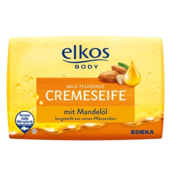 Elkos 150g Cremeseife mydło z Niemiec migdałowe HURTOWNIA 432 sztuki