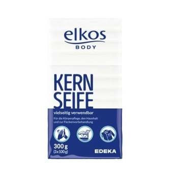 Elkos Kern-seife 3x100g mydło SZARE HURTOWNIA x 204 sztuki