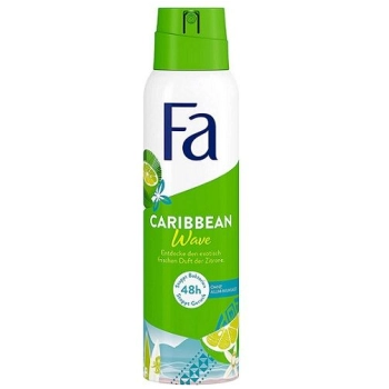 Hurtownia 120 szt. FA Dezodorant 150ml Caribbean Lemon