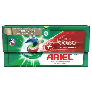 Ariel 26szt 3w1 kapsułki extra clean HURTOWNIA – 288 sztuk