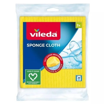 Vileda 3szt ścierki gąbczaste HURTOWNIA 288 sztuk