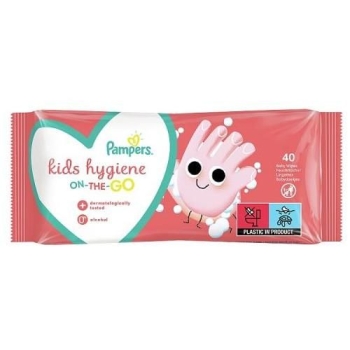 Pampers 40 szt Kids Hygiene chusteczki HURTOWNIA 240 opakowań