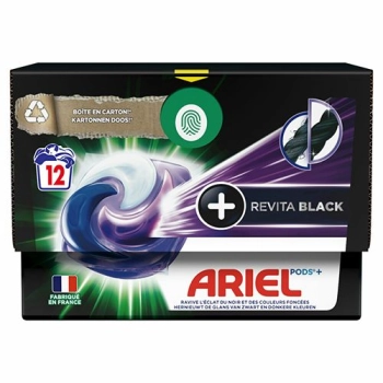 Ariel 3w1 Kapsułki do Prania czarnego BLACK 12 szt. paleta 640 szt hurtownia