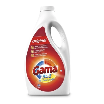 Gama Original żel do prania 2,2 L (44 prania) – paleta 240 sztuk | HURTOWNIA