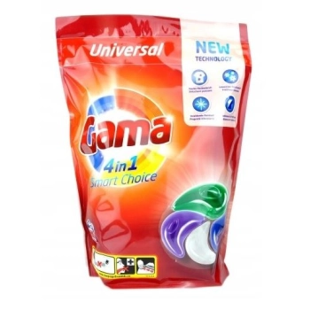 GAMA kapsułki do prania koloru i białego 60 szt paleta 288 szt HURTOWNIA