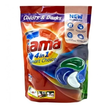 GAMA kapsułki do prania koloru 60 szt paleta 288 szt HURTOWNIA