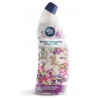 Ambi Pur 750ml WC żel White Flowers 600 sztuk HURTOWNIA