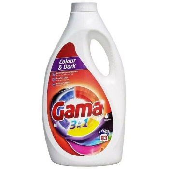 Gama (Vizir) uniwersalny  żel do prania 3,735 L (83 prania) – paleta 144 sztuk | HURTOWNIA