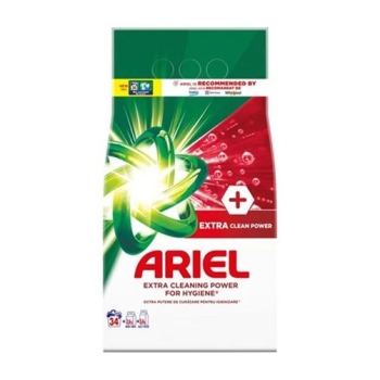 Ariel 34p/ 2,55kg Extra Clean proszek do prania HURTOWNIA 294 sztuki