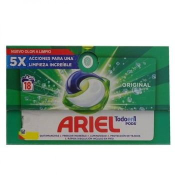 Ariel kapsułki do prania 3w1 18 szt. w opakowaniu HURTOWNIA – 48 szt. ORIGINAL