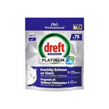 Dreft Platinum Kapsułki do Zmywarki 75 szt. Miętowe (Oryginalne z Holandii)