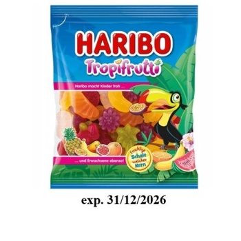 Haribo 175g Tropi Frutti owocowe żelki 540 opakowań HURTOWNIA
