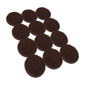 Podkładki filcowe grube pod krzesła meble stoły stołki brązowe kółka