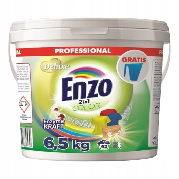 DELUXE ENZO Proszek do Prania Kolorowych "ENZO 2in1 Professional" 6,5kg