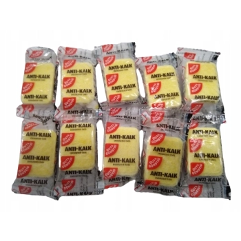 Hurtownia: Tabletki do Pralki na Kamień - Odkamieniacz Anti-Kalk - 10 sztuk - Import z Niemiec