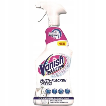 Vanish Oxi Action Odplamiacz Spray do Tkanin Białych Weiss 750 ml