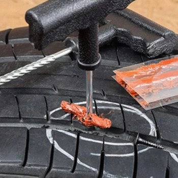 Zestaw naprawczy do opon klej 5 x sznurek klejenia do szybkiej naprawy