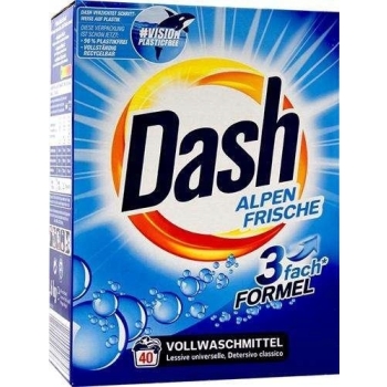 Proszek do prania uniwersalnego Dash 2,6 kg do białego i koloru koncentrat