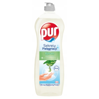 Płyn do mycia naczyń PUR koncentrat 750 ml Balsam Aloe