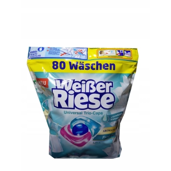 Weisser Riese Color Trio-Caps Kapsułki do Prania Orchidee 80 sztuk