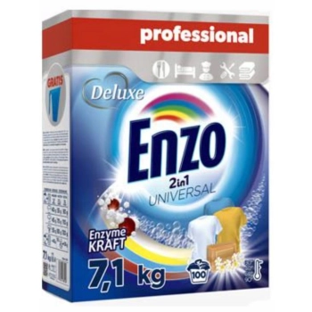 ENZO proszek do prania białego i koloru MYDŁO MARSYLSKIE 7,1 kg na 100 prań