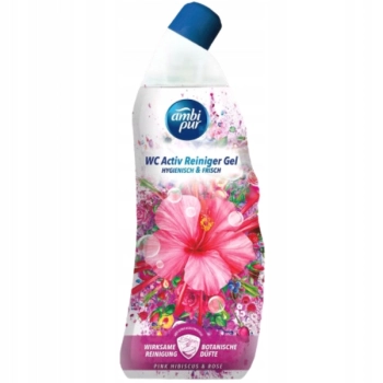 AmbiPur WC żel do czyszczenia toalet umywalki zlewu 750 ml MOCNY ROSE