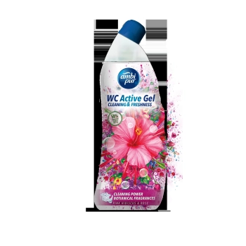 AmbiPur WC żel do czyszczenia toalet umywalki zlewu 750 ml MOCNY ROSE