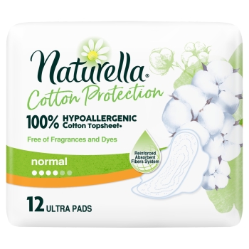 Podpaski higieniczne Naturella Normal ze skrzydełkami 12 szt.