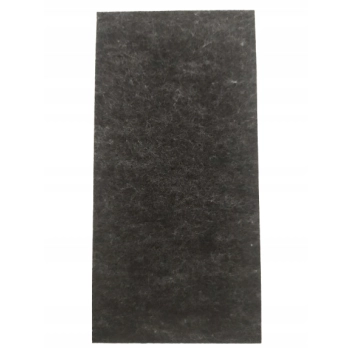 GRUBA PODKŁADKA FILCOWA POD MEBLE czarna gruba 5 mm do wycinania 12x24,5 cm