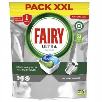 Fairy Kapsułki do Zmywarki Ultra All in One Original 53 szt
