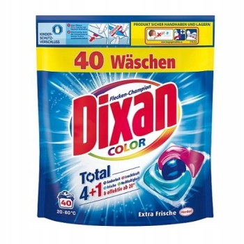 DIXAN kapsułki do prania koloru 40 szt
