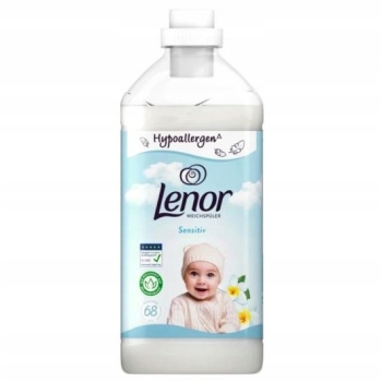 LENOR biały płyn do płukania tkanin SENSITIVE hypoalergiczny 68 płukań