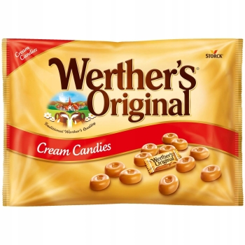 Cukierki Karmelowe Werther's ORIGINAL Karmelki Twarde 1KG DE z Niemiec