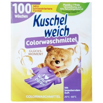 Kuschelweich kokolino100 prań 5kg proszek do prania kolorów z NIEMIEC