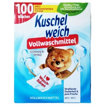 Kokolino proszek do prania białego białych 100 prań KUSCHELWEICH z niemiec