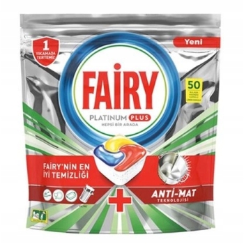 Fairy Platinum Plus Kapsułki do zmywarki 50 szt